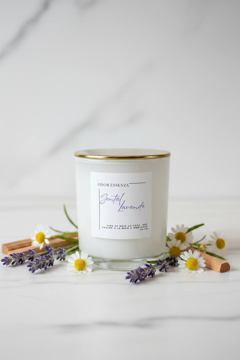 Santal & Lavande Bougie Parfumée