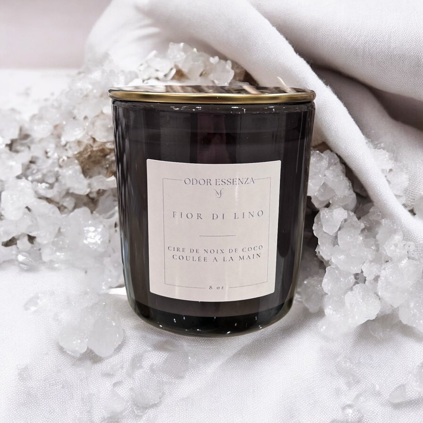 BOUGIES parfumée artisanale Fior di Lino