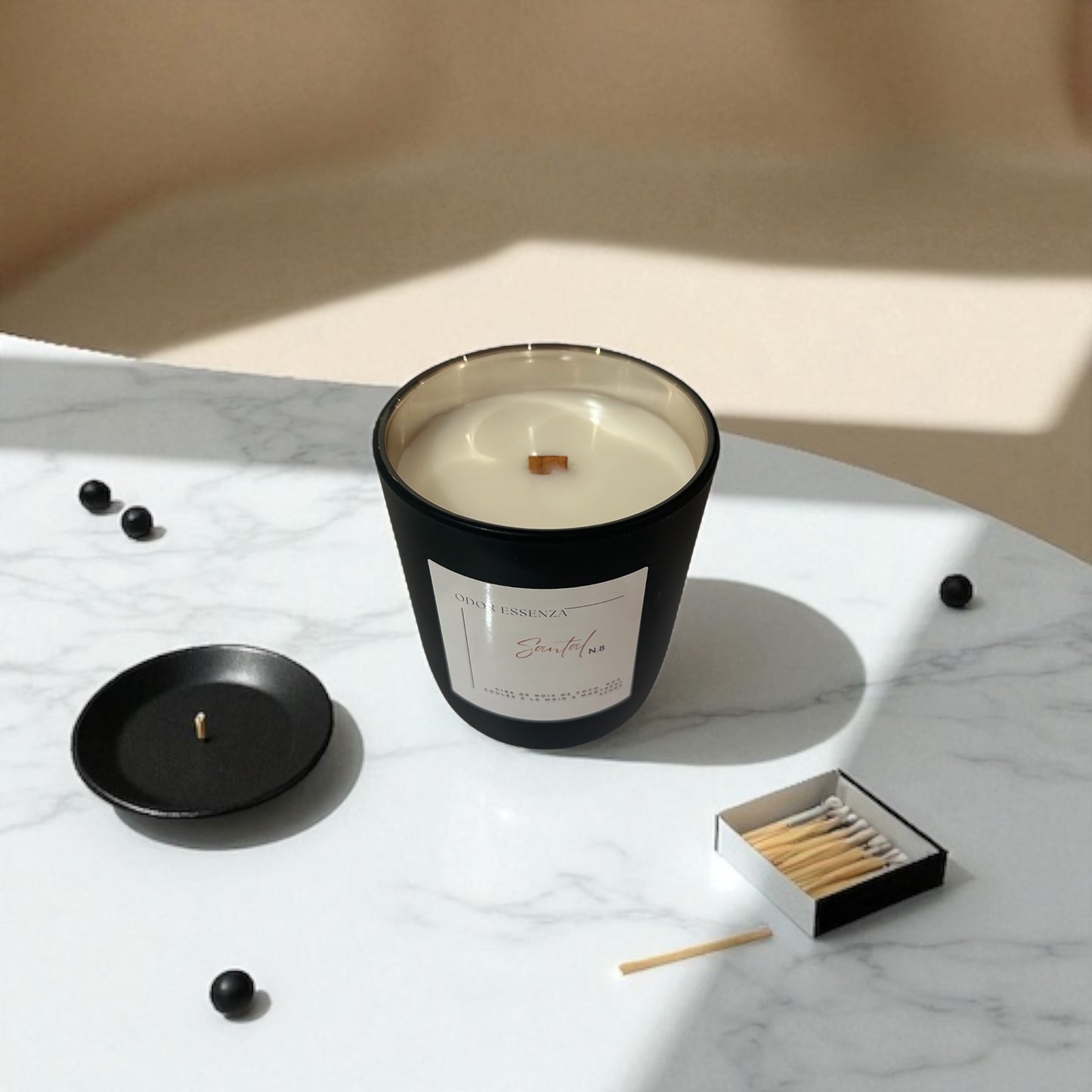 Santal N.8 Handmade scented candle