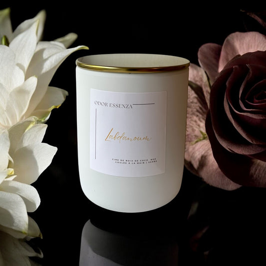 BOUGIES parfumée artisanale Labdanum