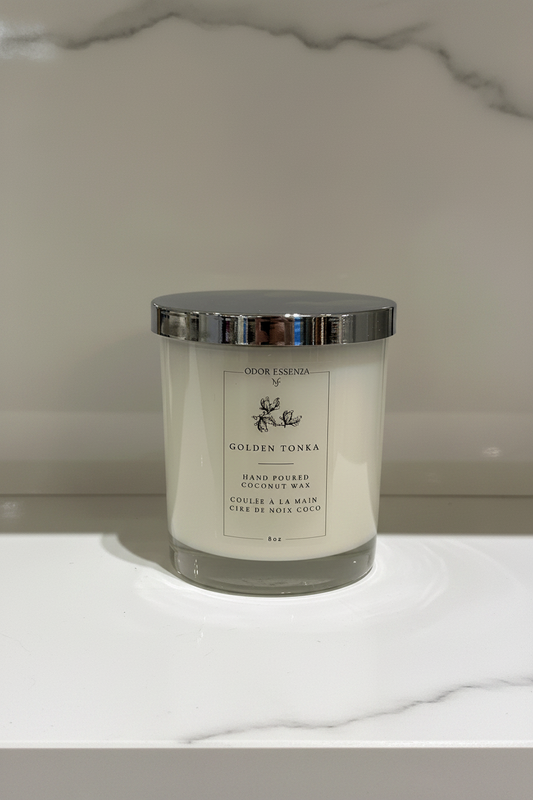 Candle  bougies parfumée boutique Laval cire de noix de coco. 