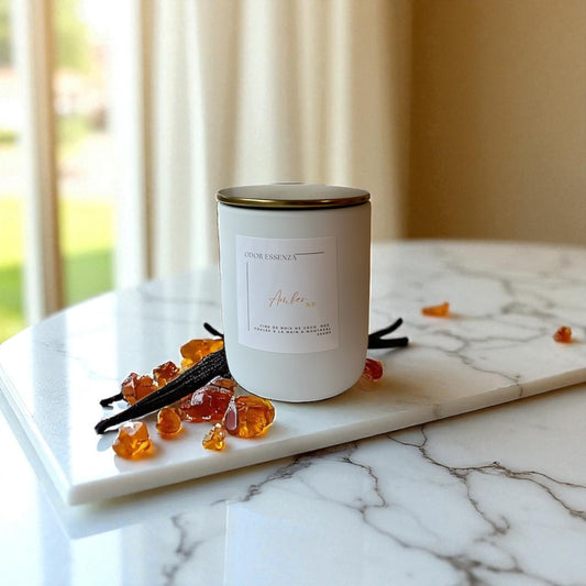 Amber No. 9 Handcrafted Scented Candle