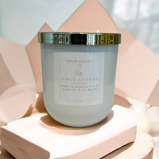 Coco Santal  Bougie parfumée artisanale