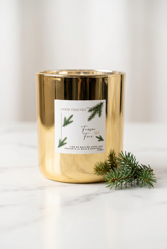 Fraser Fire n5 Bougie parfumée artisanale 16 oz