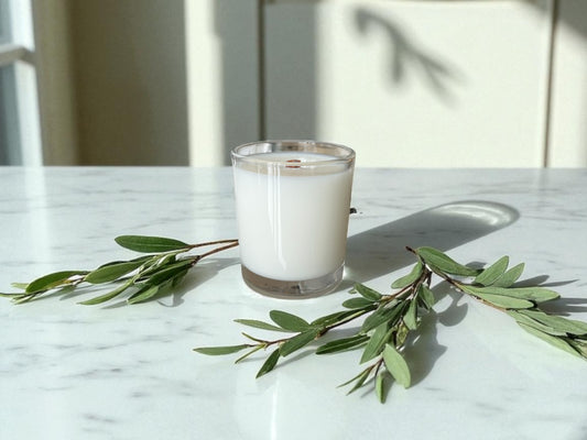 Bougies non parfumées cire de noix de coco  - unscented candles coconut wax. 