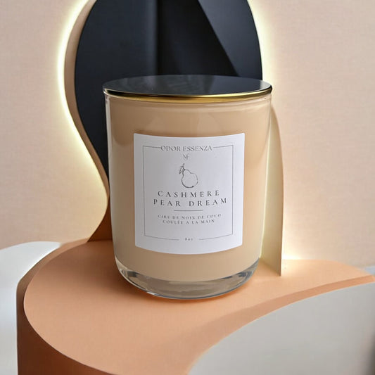 BOUGIES parfumée artisanale Cashmere Pear