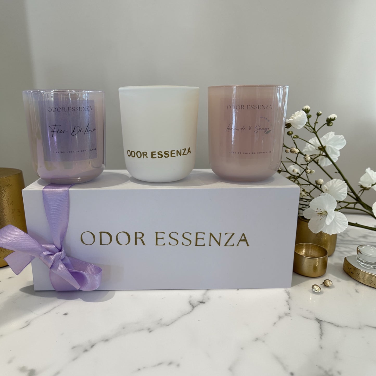 Coffret Trio Mini 2,5 oz bougie