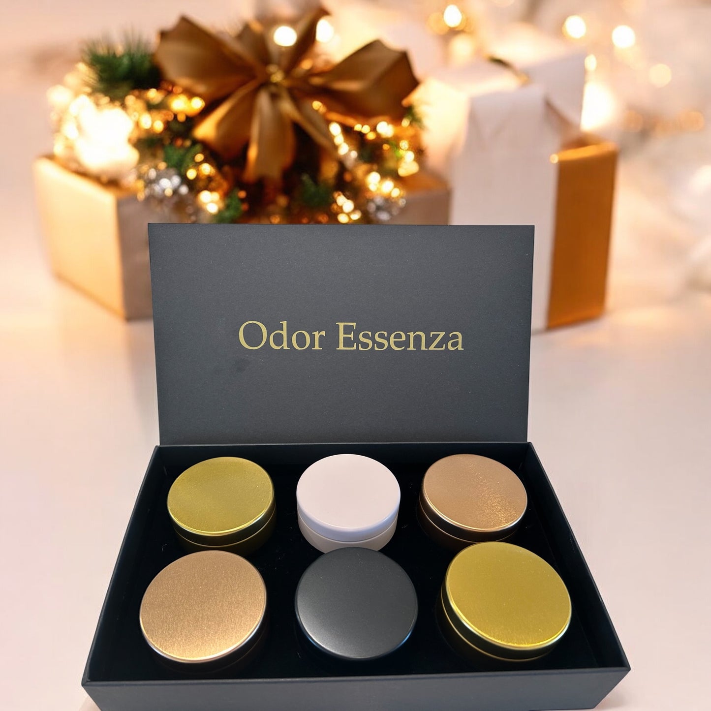 Coffret cadeaux 6 bougies 2.5 oz